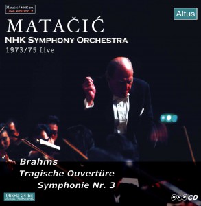 Matačić / NHK so. - Brahms : Symphony No.3 etc.