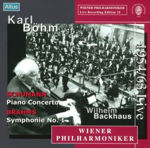 Böhm / Backhaus / VPO - Schumann : Piano Concerto , Brahms : Symphony No.1 (Mono)