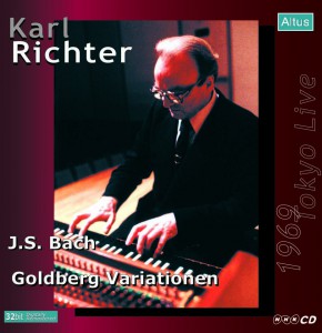 Karl Richter (Cemb) - Bach : Goldberg Variations (1969 Tokyo Live)