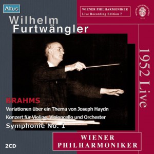 Furtwängler / VPO - Brahms : Double Concerto & Symphony No.1 (2CD, Mono)