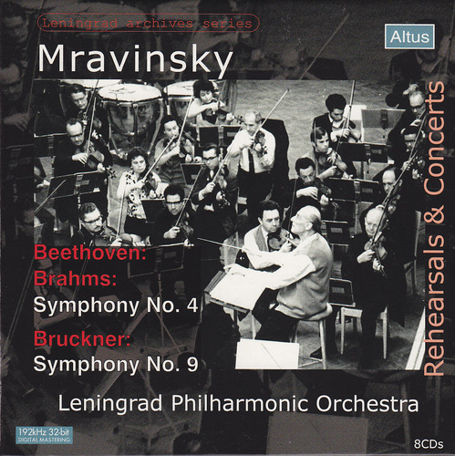 Mravinsky - Rehearsals & Concert Vol.1 Beethoven, Brahms : Symphony No.4 (8CD)