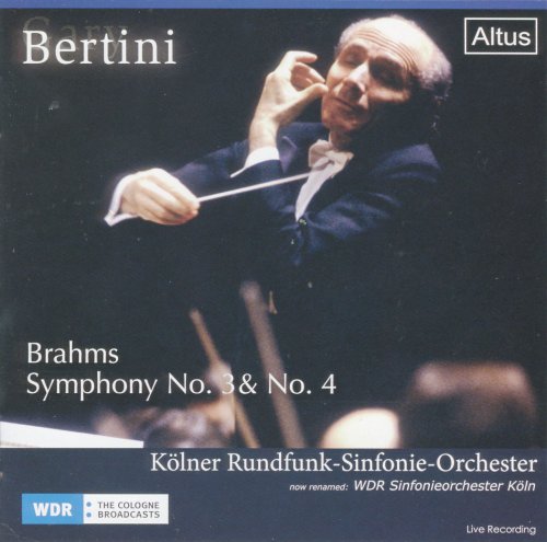 ALT161Bertini / WDR so. - Brahms : Symphony No.3 & 4