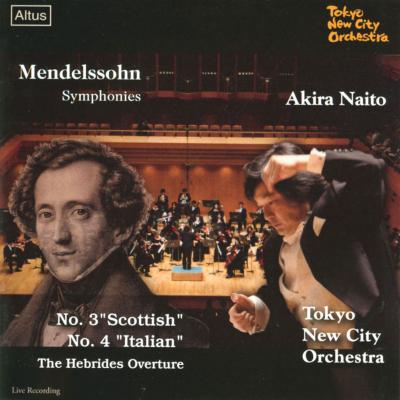 ALT163Naito / Tokyo New City o. - Mendelssohn / Symphony No.3 & 4 etc.
