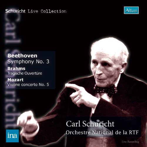 ALT170_171Schuricht / Ferras / ORTF - Beethoven : Symphony No.3 etc. (2CD, 1955, Mono)